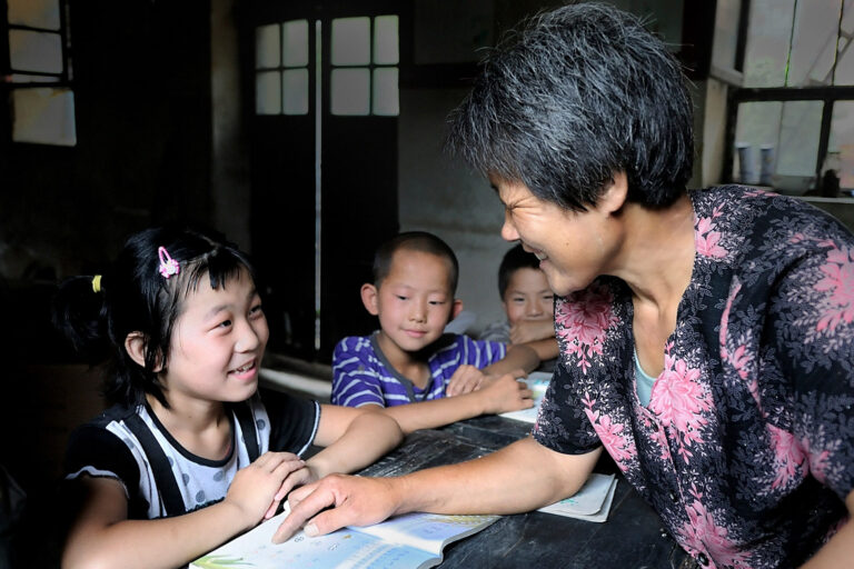 The most beautiful rural teacher - 4.In class 1